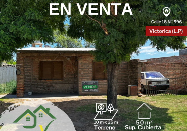 VIVIENDA EN VENTA VICTORICA